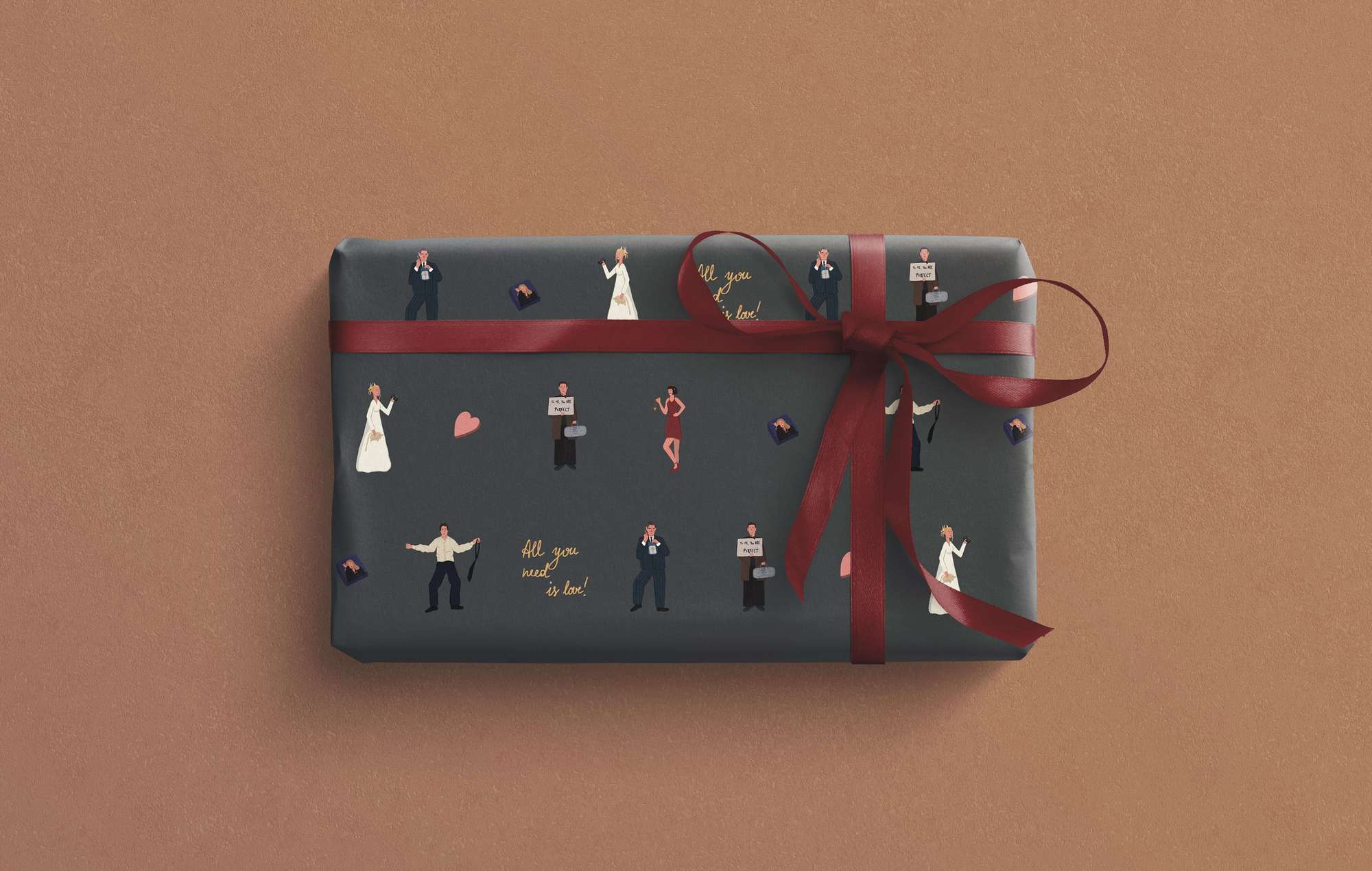 Упаковочная бумага Love, Actually