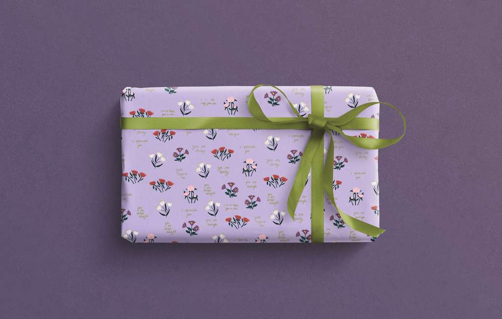 Упаковочная бумага Flowers