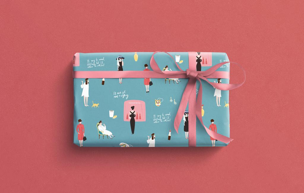 Упаковочная бумага Tiffany