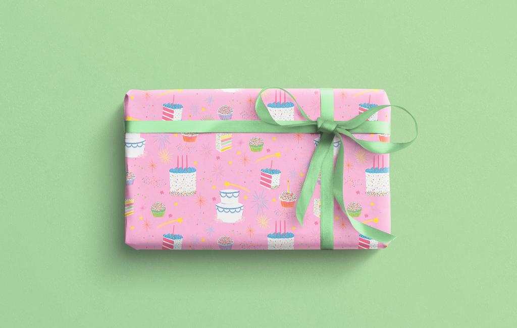 Упаковочная бумага Sweet Birthday