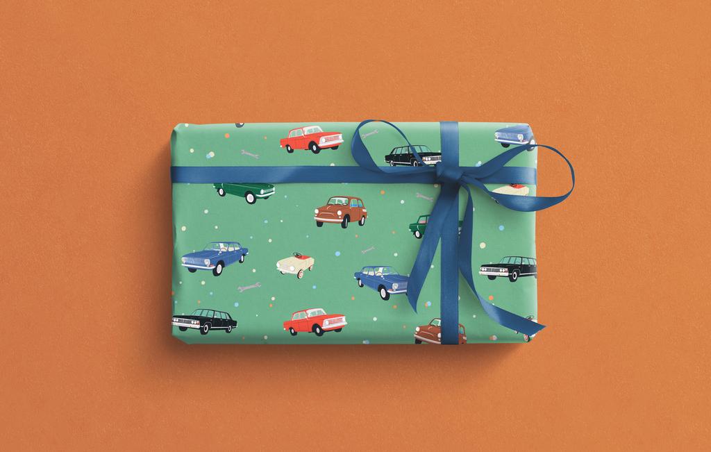 Упаковочная бумага Автопром