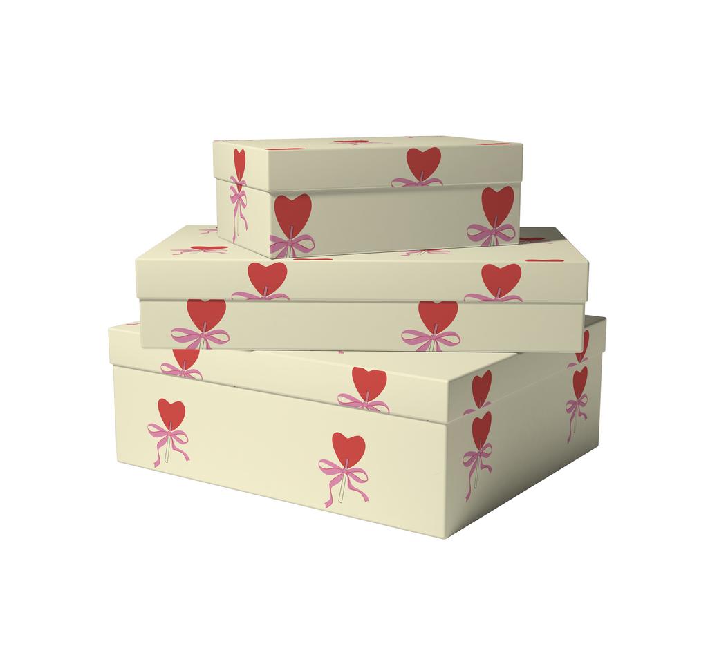 Коробка Сердца-леденцы