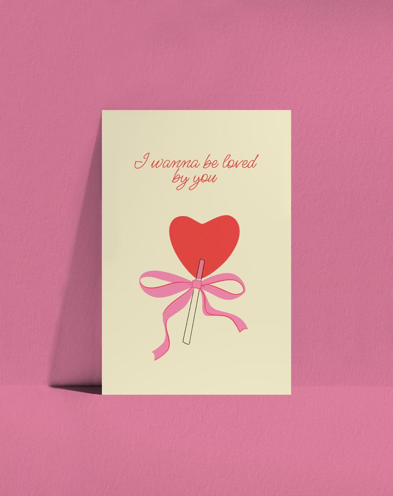 Открытка Леденец