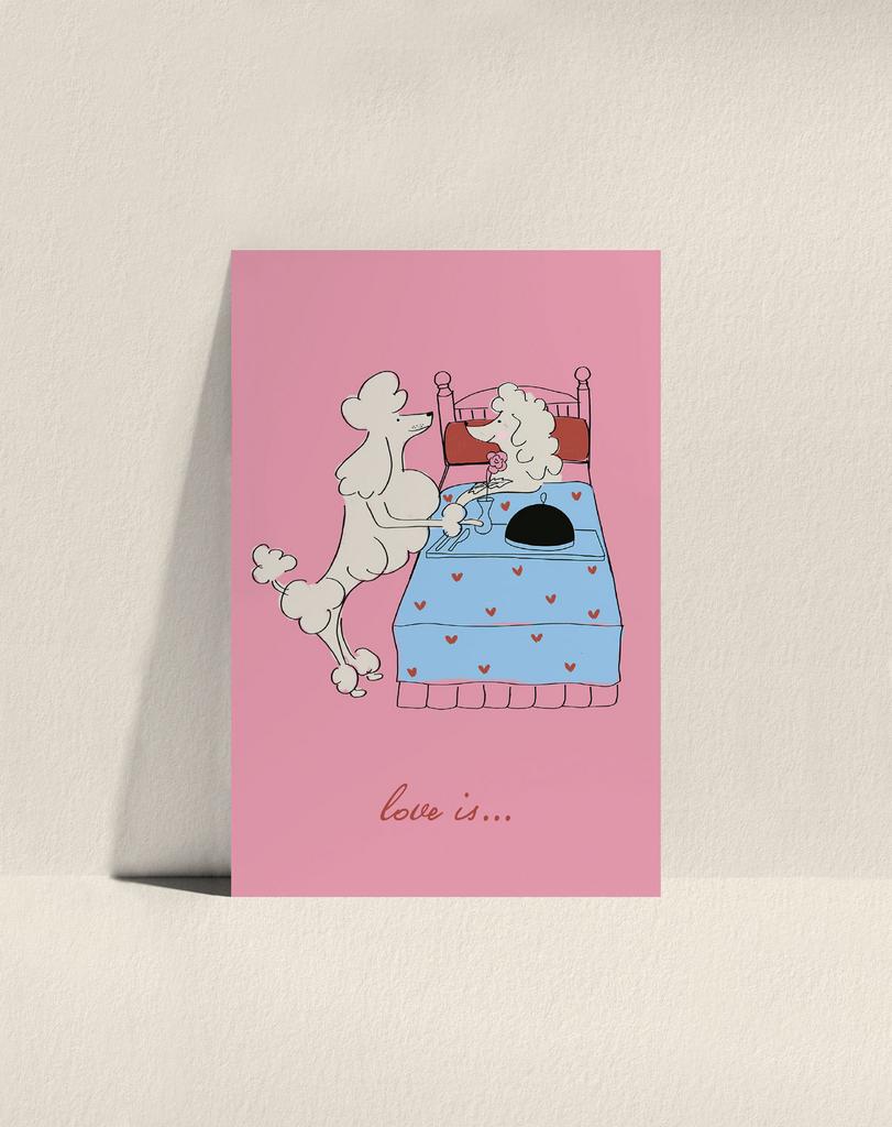 Открытка Love is ... забота