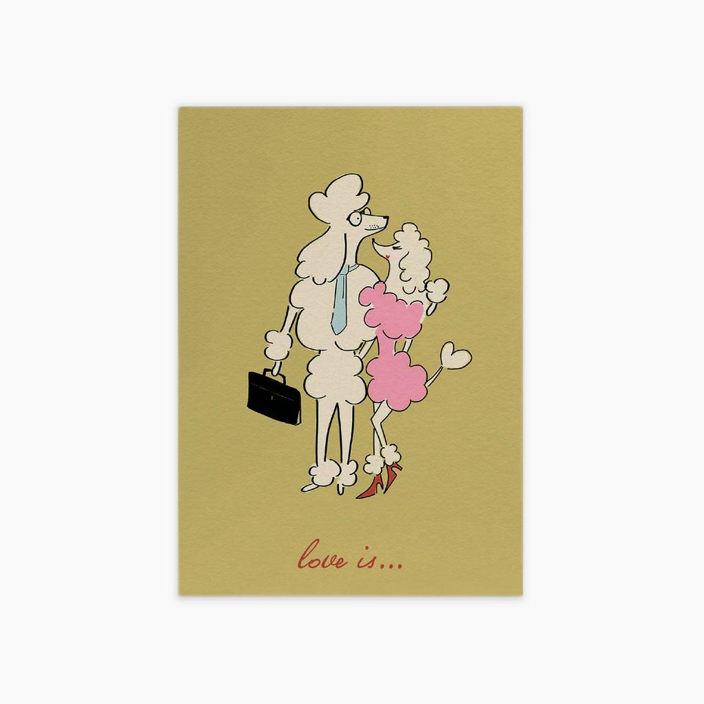 Открытка Love is ... различия