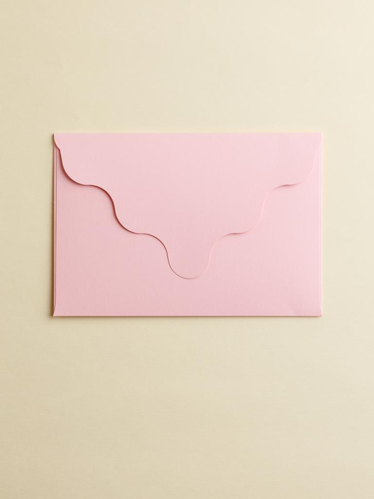 Конверт резной Розовый