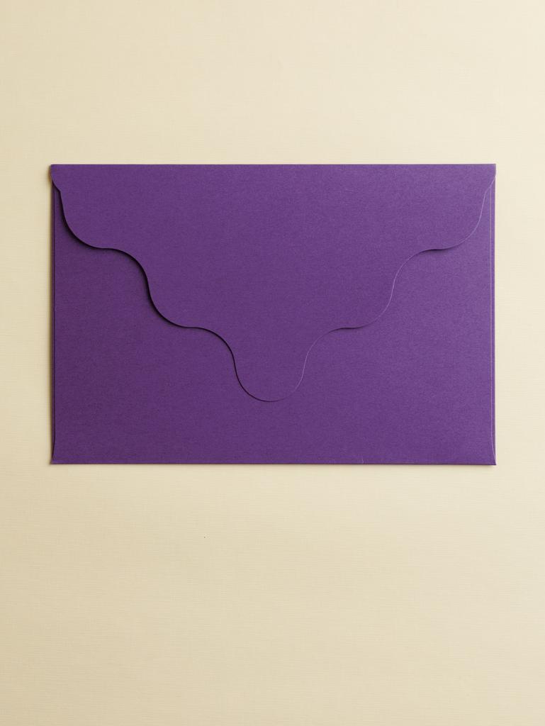 Конверт резной Фиолетовый
