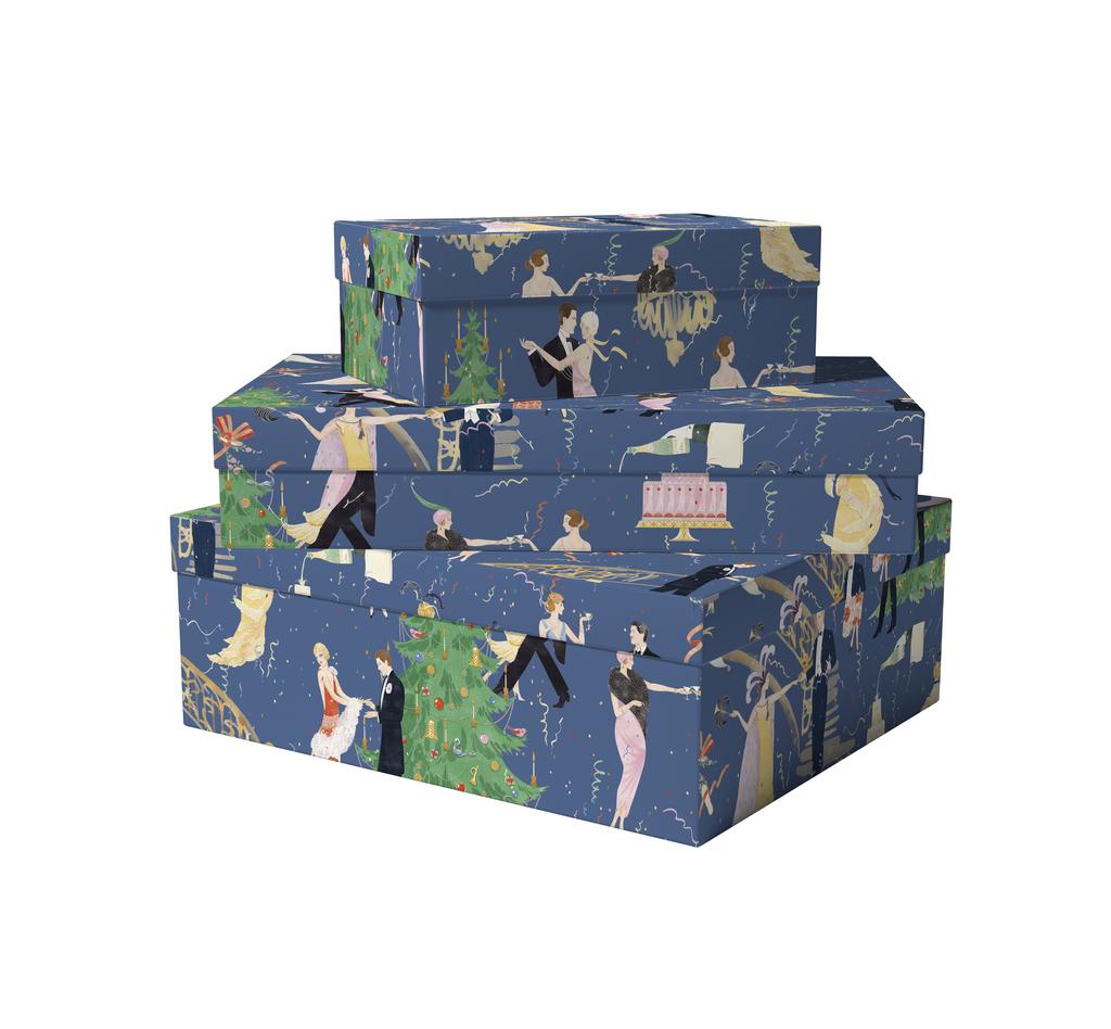 Коробка Гэтсби (синий фон)