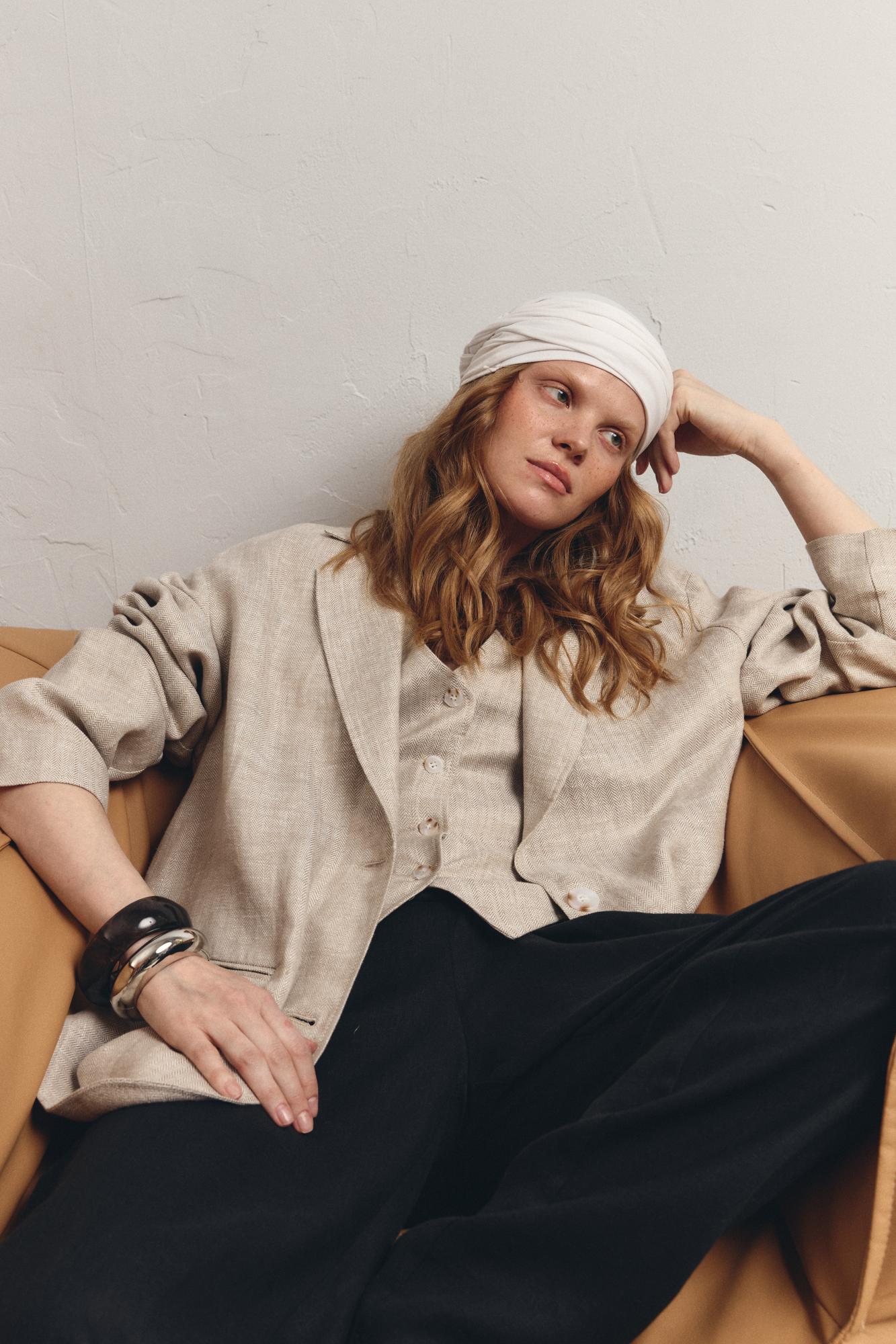 Жакет Bianca елочка