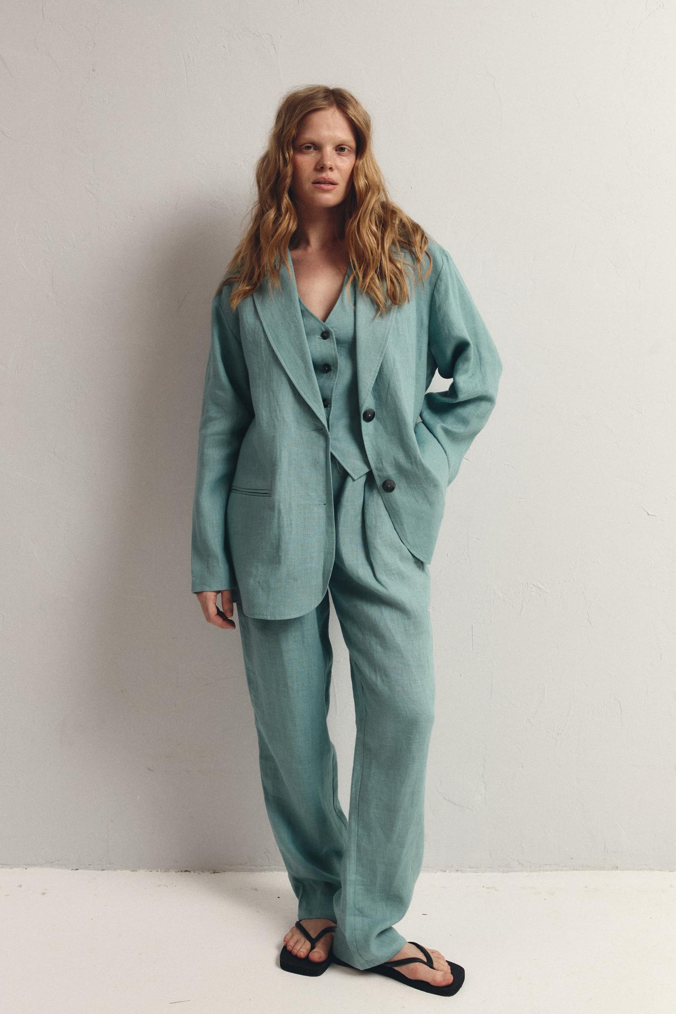 Брюки Sienna бирюза