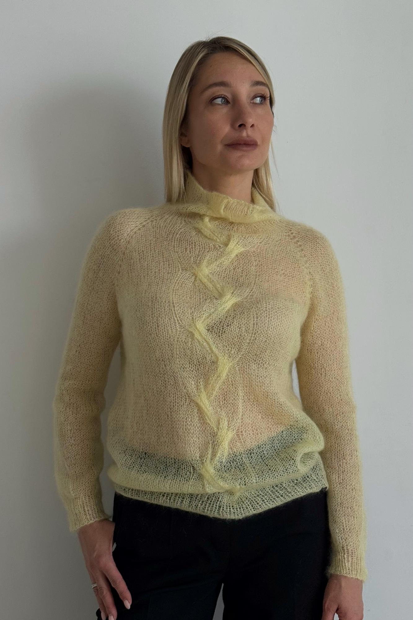 Паутинка Волна лимонная