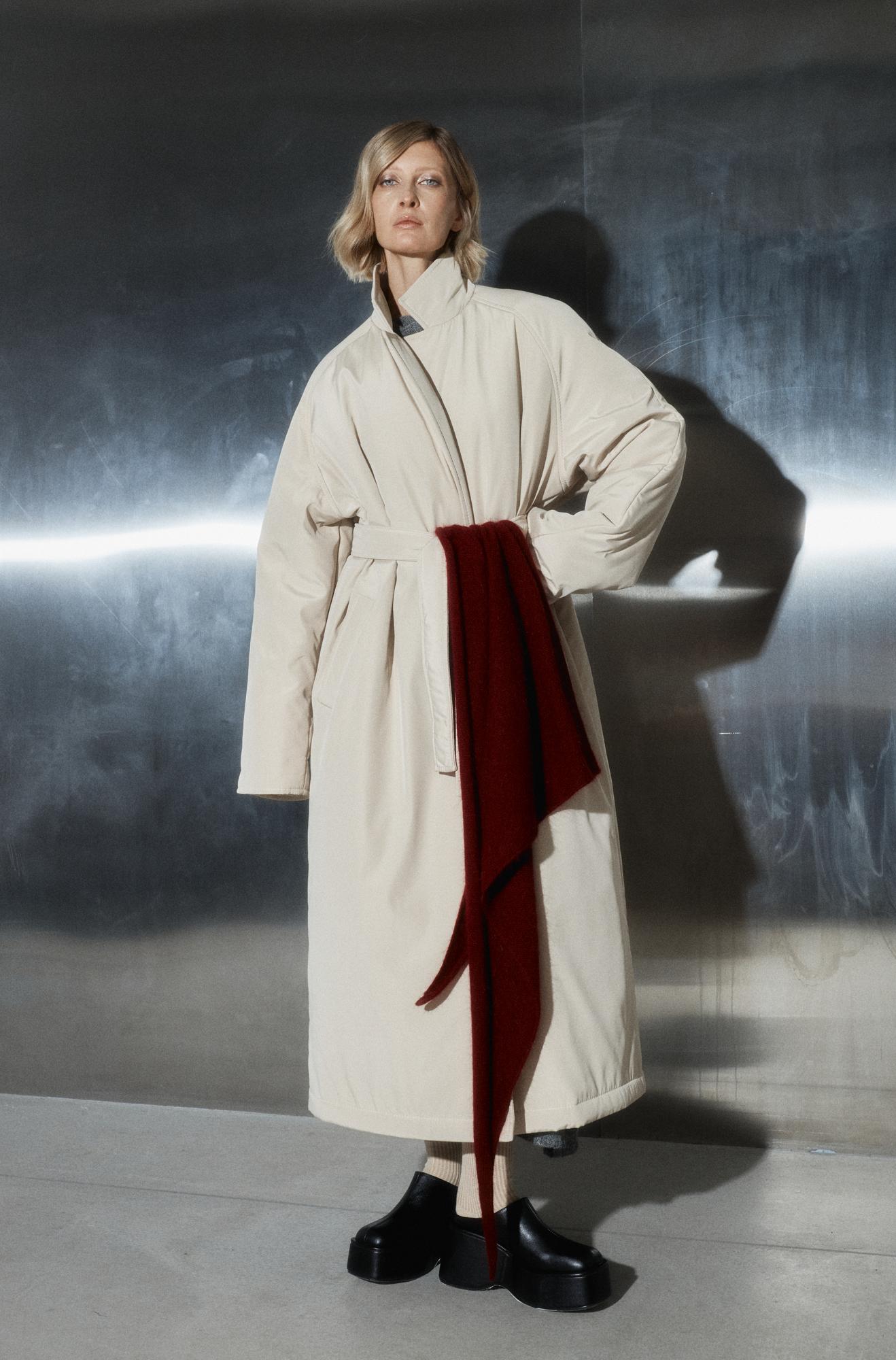 Утепленный тренч "Остуни"