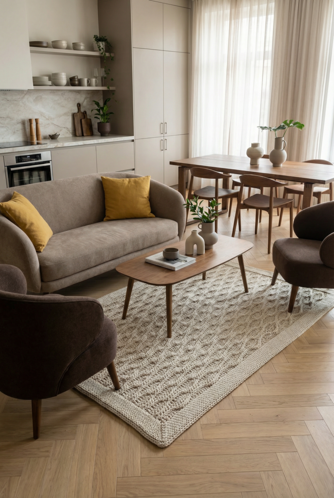 Видео мастер-класс "Ковер LaceSand (Песок)"