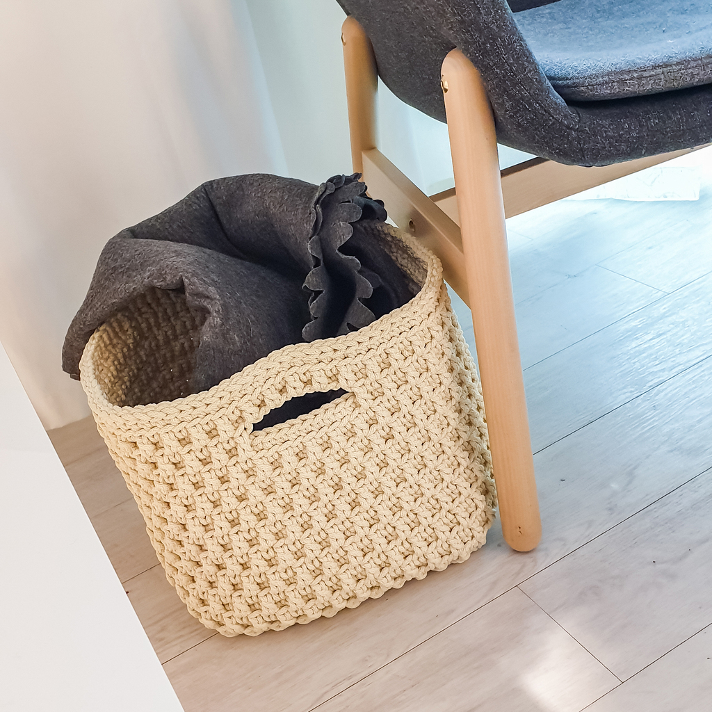 Видео мастер-класс квадратная корзина, коллекция "Mosaic" (Мозаика)