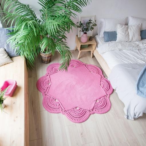 Видео мастер-класс ковер Закат (Lacesunset)