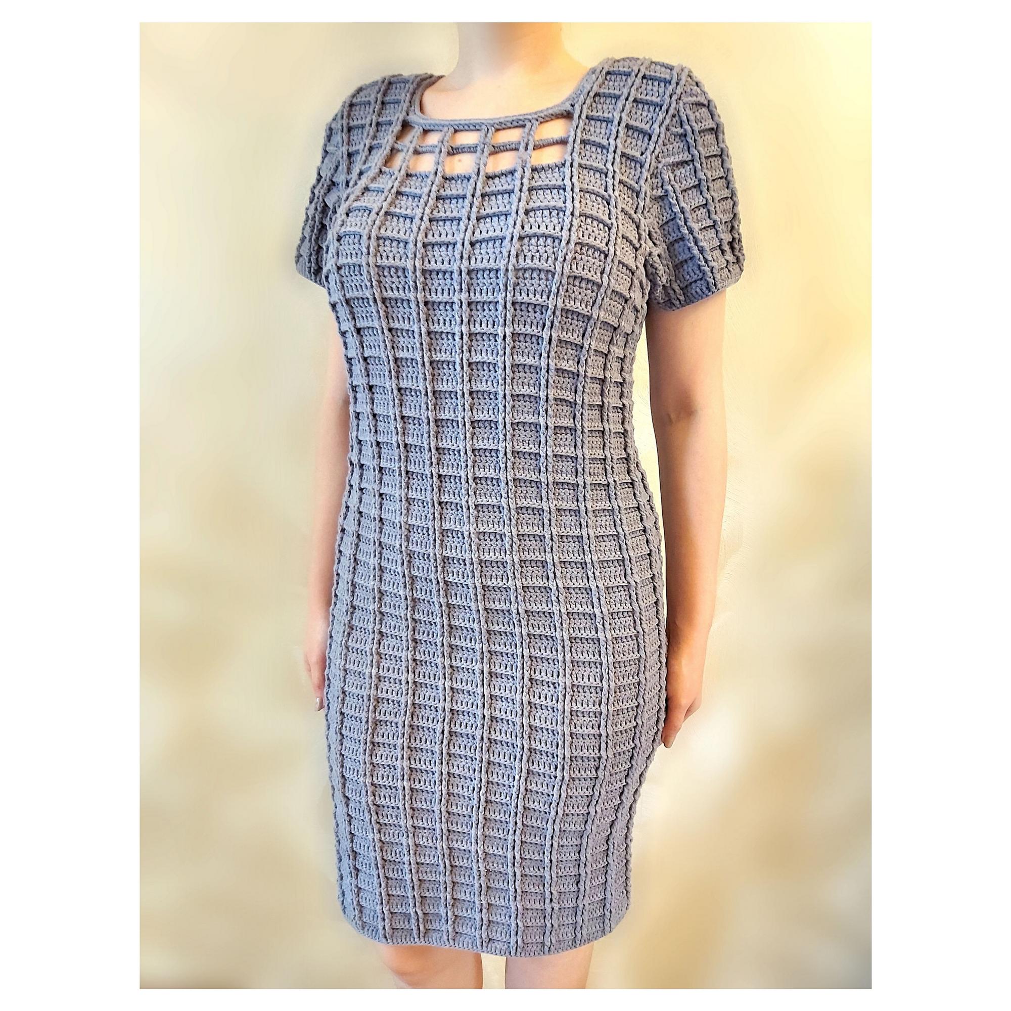 Мастер-Класс по вязанию крючком платья "КубА"