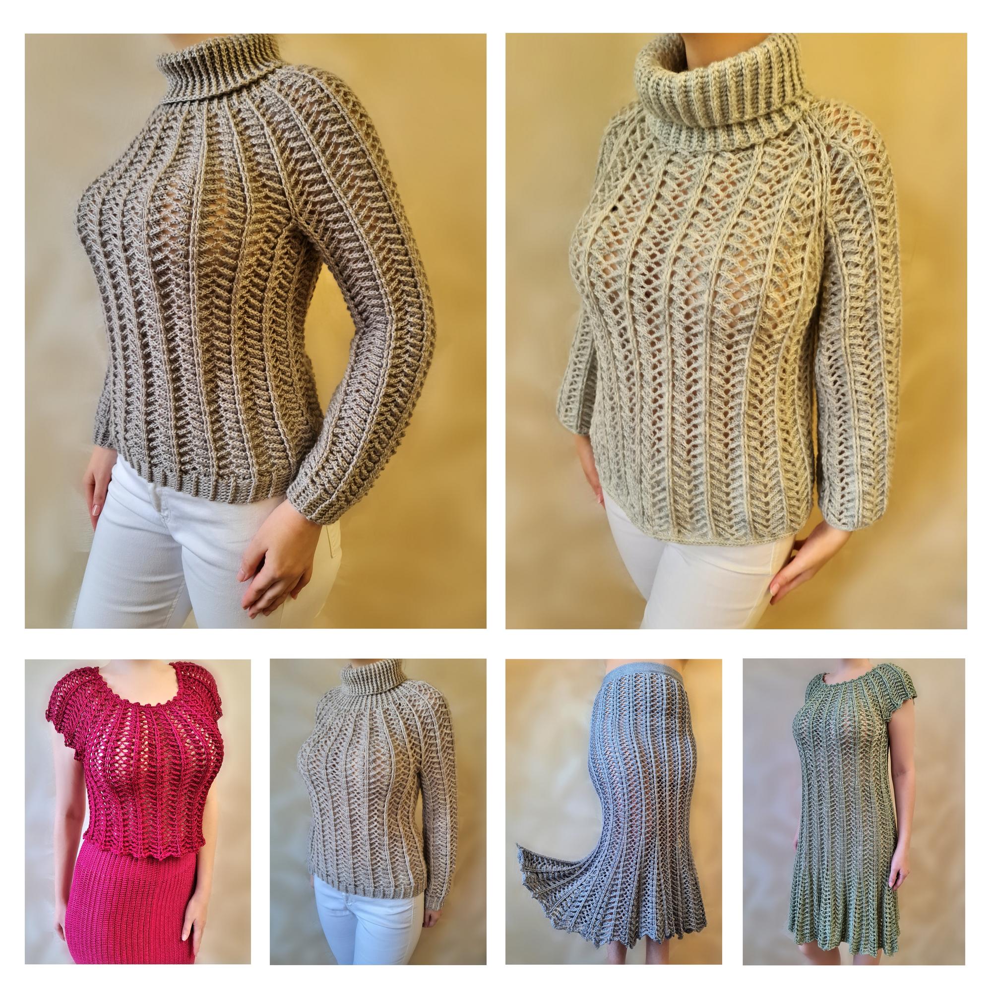 Мастер-Класс по вязанию крючком "Хвоя"