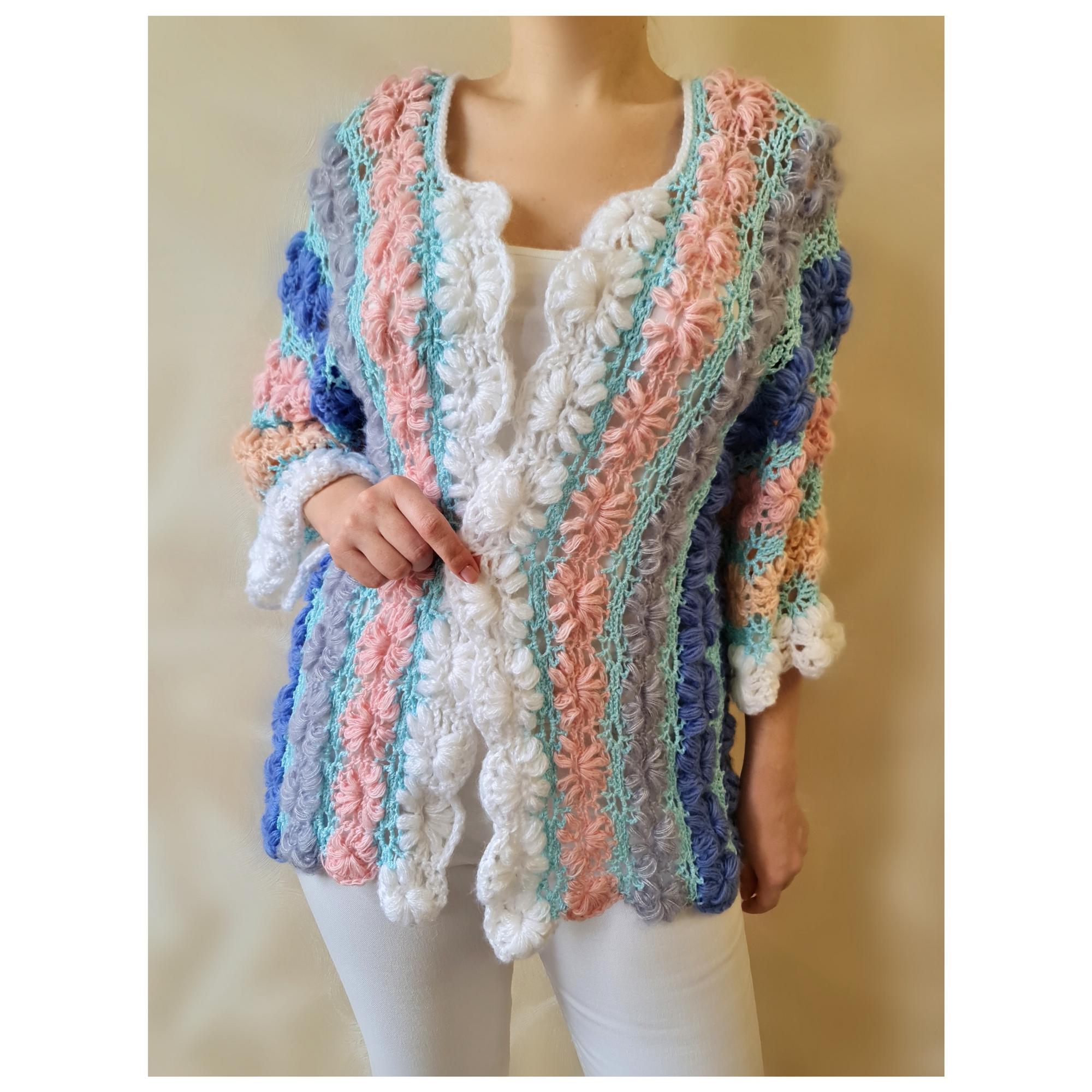 Мастер-Класс по вязанию крючком "Зефир"