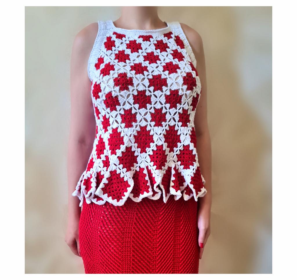 Мастер-Класс по вязанию крючком "Пазл"