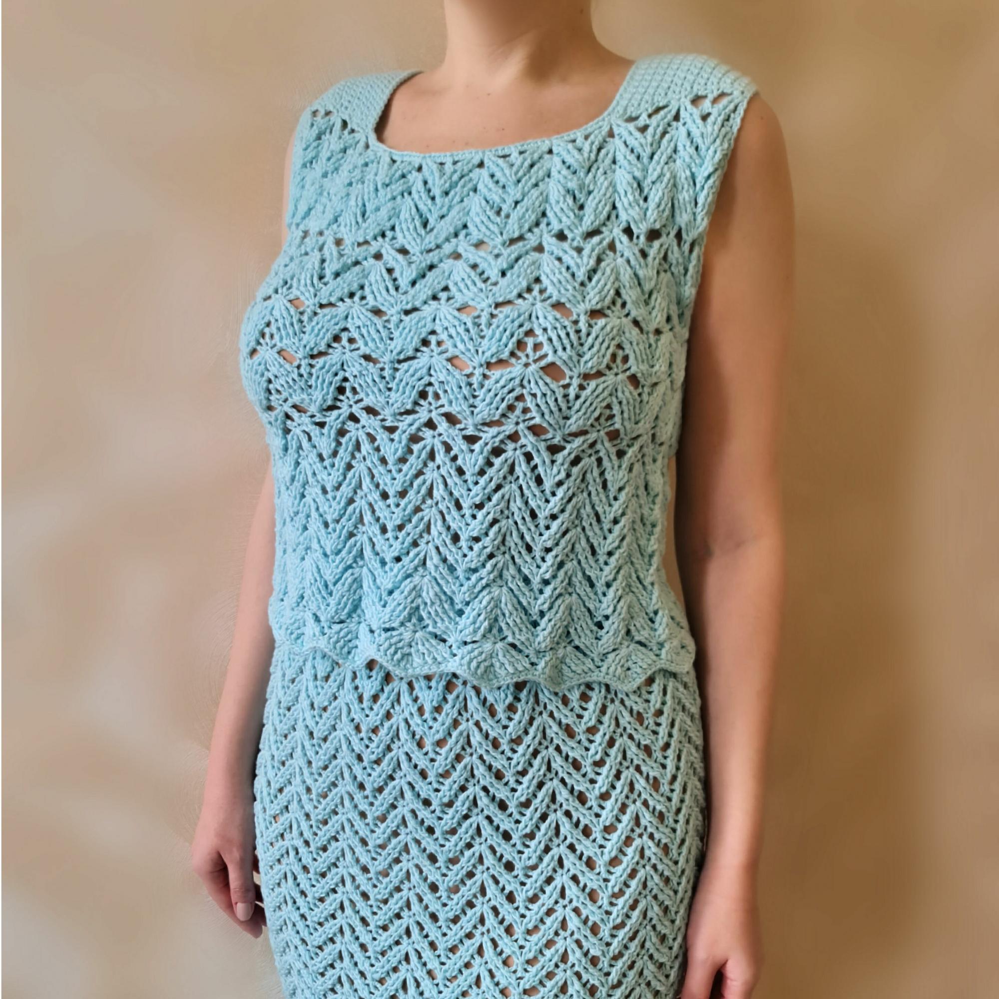 Мастер-Класс по вязанию крючком "Хрусталь"