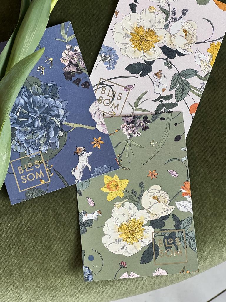 Открытка c цветами