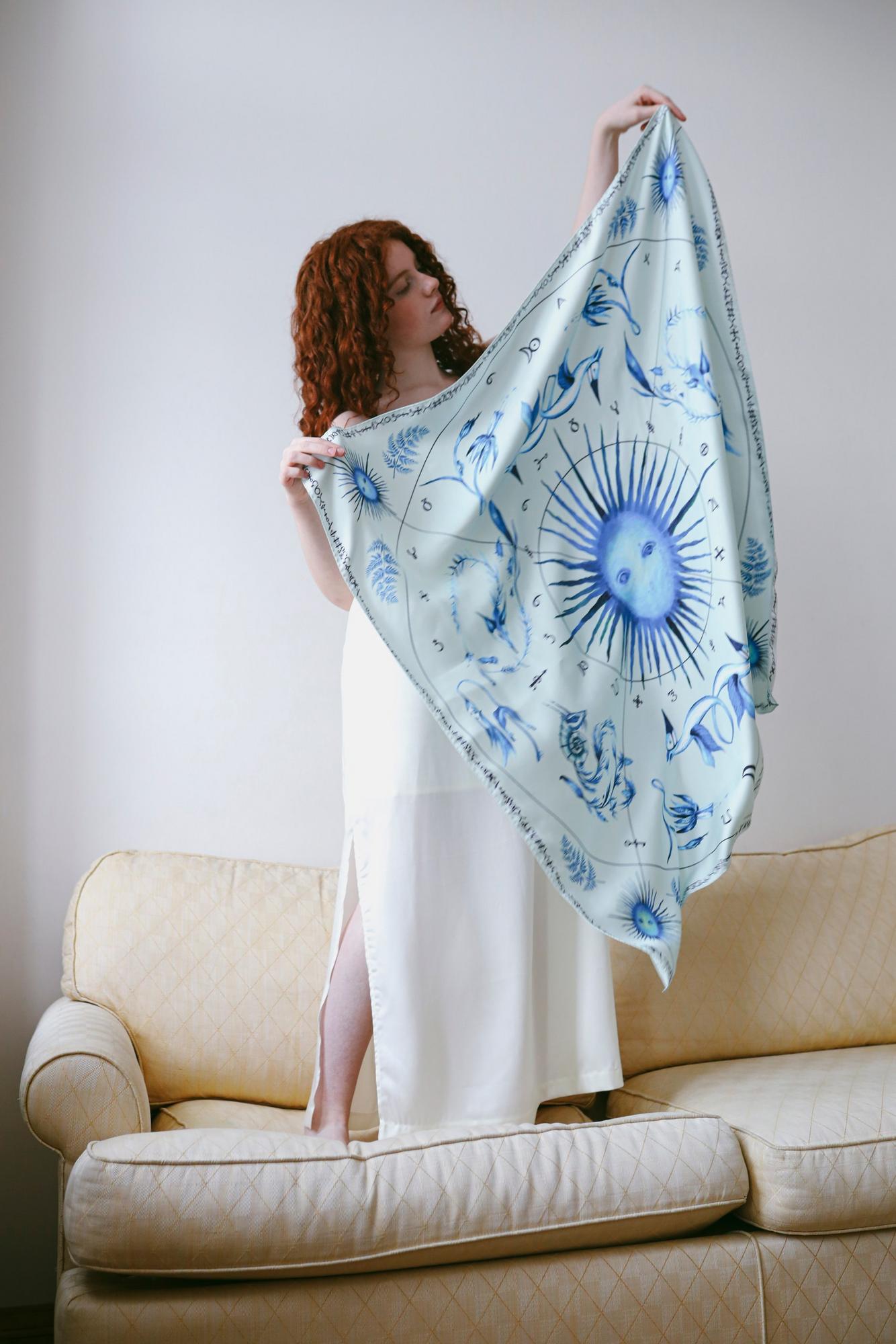 Шелковый платок Inner Alchemy