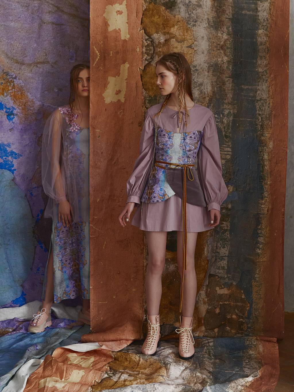 Шелковый корсет/ Silk corset