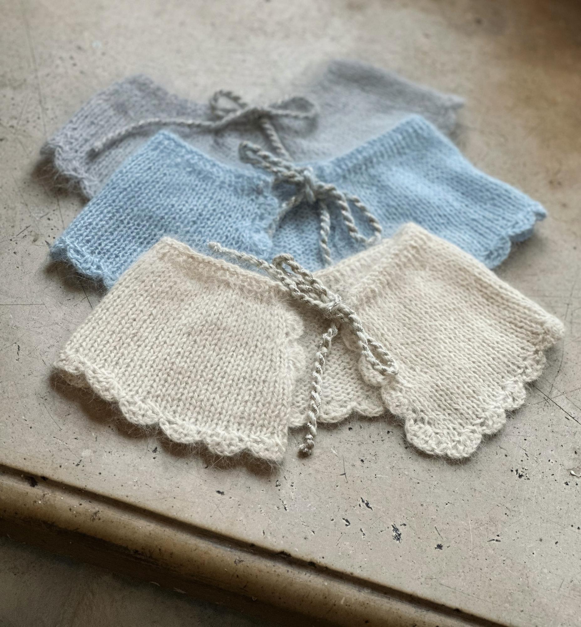 Вязаные воротники