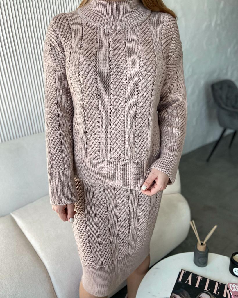 Мастер-класс спицами Комплект Твист