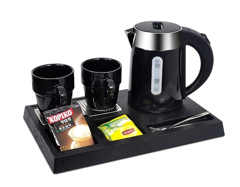 Чайная станция  R 125 антивандальный, пластик, черный 363*240*33  Объем: 0,6 литра Мощность: 800 W