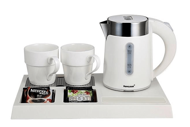 Чайная станция R 125\1 антивандальный, пластик, черный 363*240*33  Объем: 0,6 литра Мощность: 800 W