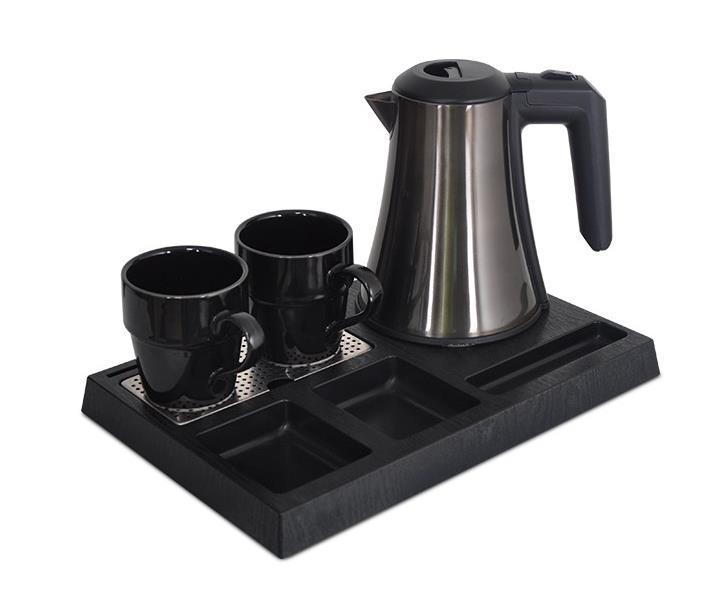 Чайный набор 0SD 25, пластик, черный, 363*240*33   Объем: 0,8 литра Мощность: 800 W  Код товара: 0SD 25