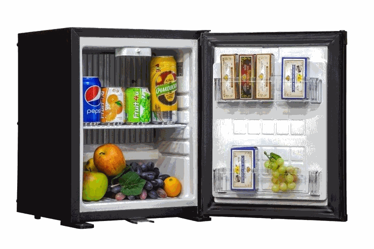 Мини-бар 30л термоэлектрический, дверь: глухая/ стекло.   Размер: 398*400*480
