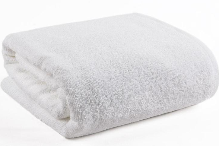 Полотенце банное, 100% хлопок, двойная низкая, петля размер 70*140, плотность 450г м/2