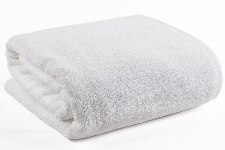 Полотенце банное, 100% хлопок, двойная низкая, петля размер 70*140, плотность 550г м/2