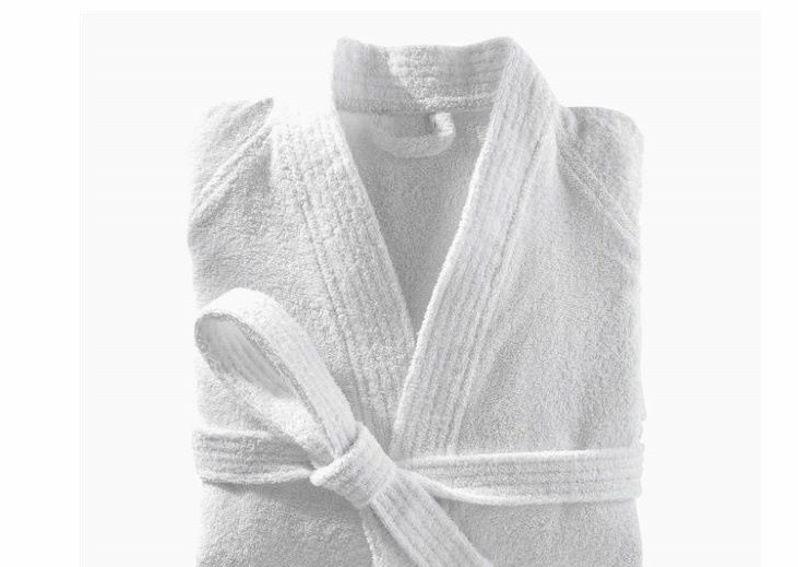 Халат махровый, кимоно, 380 г/м2  100% хлопок, Размер: L   Китай