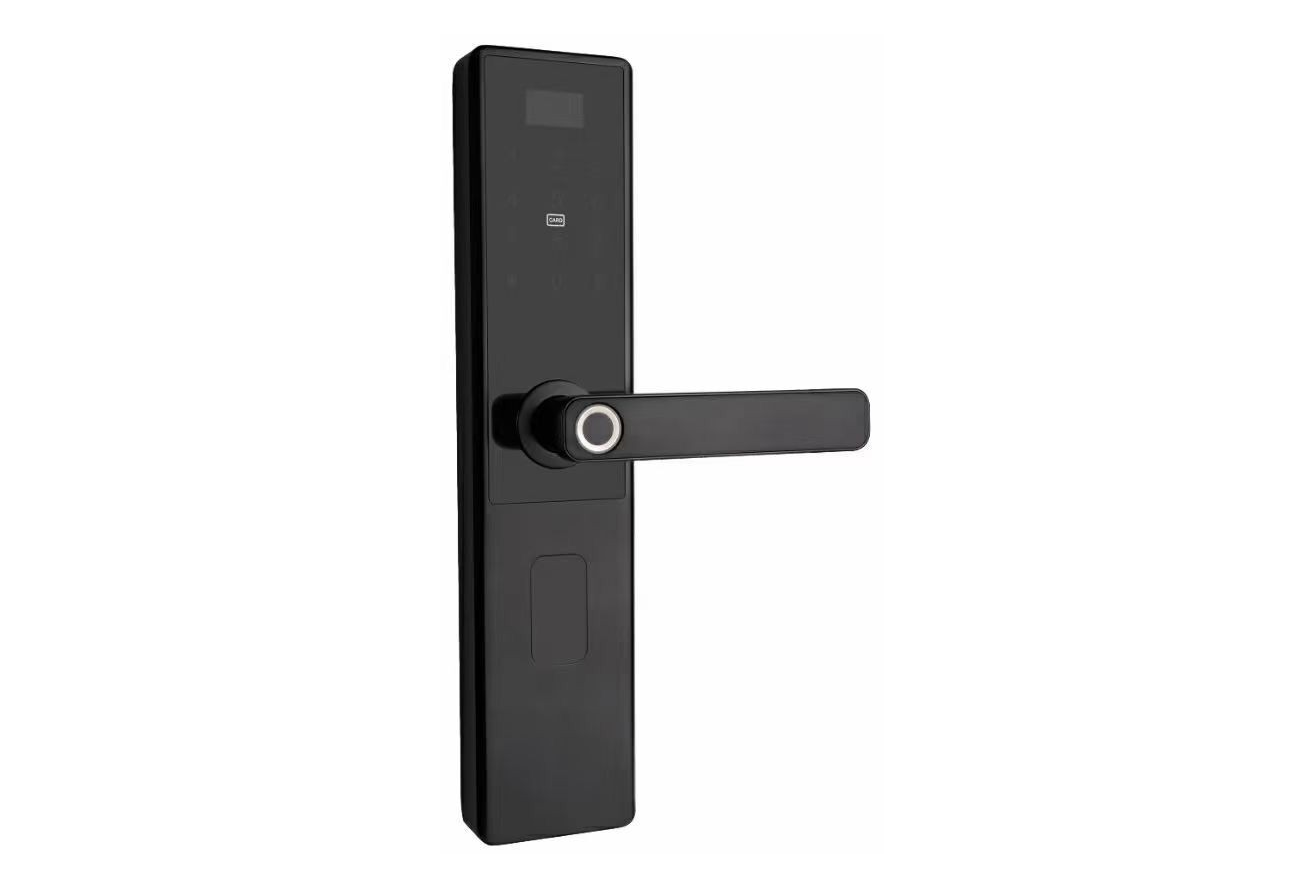 Электронный замок SWCL-8011 (аэрокосмический титан и алюминий)