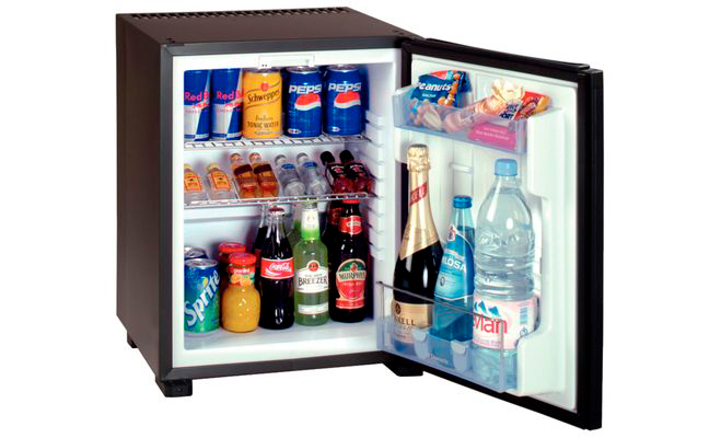 Мини-бар 30л термоэлектрический, дверь: глухая/стекло. Размер: 425*400*485