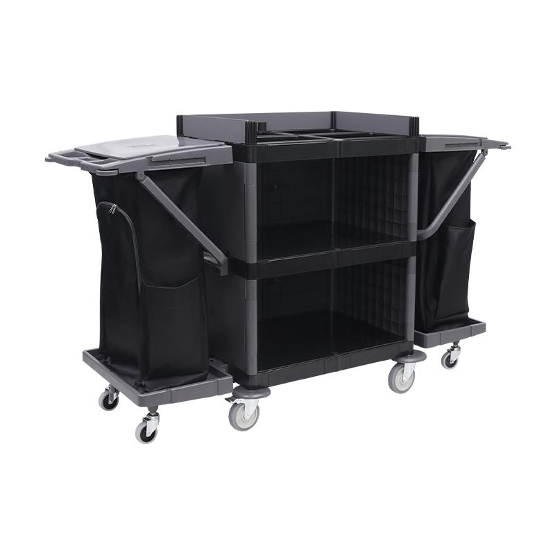 Тележка для горничных с двумя мешками