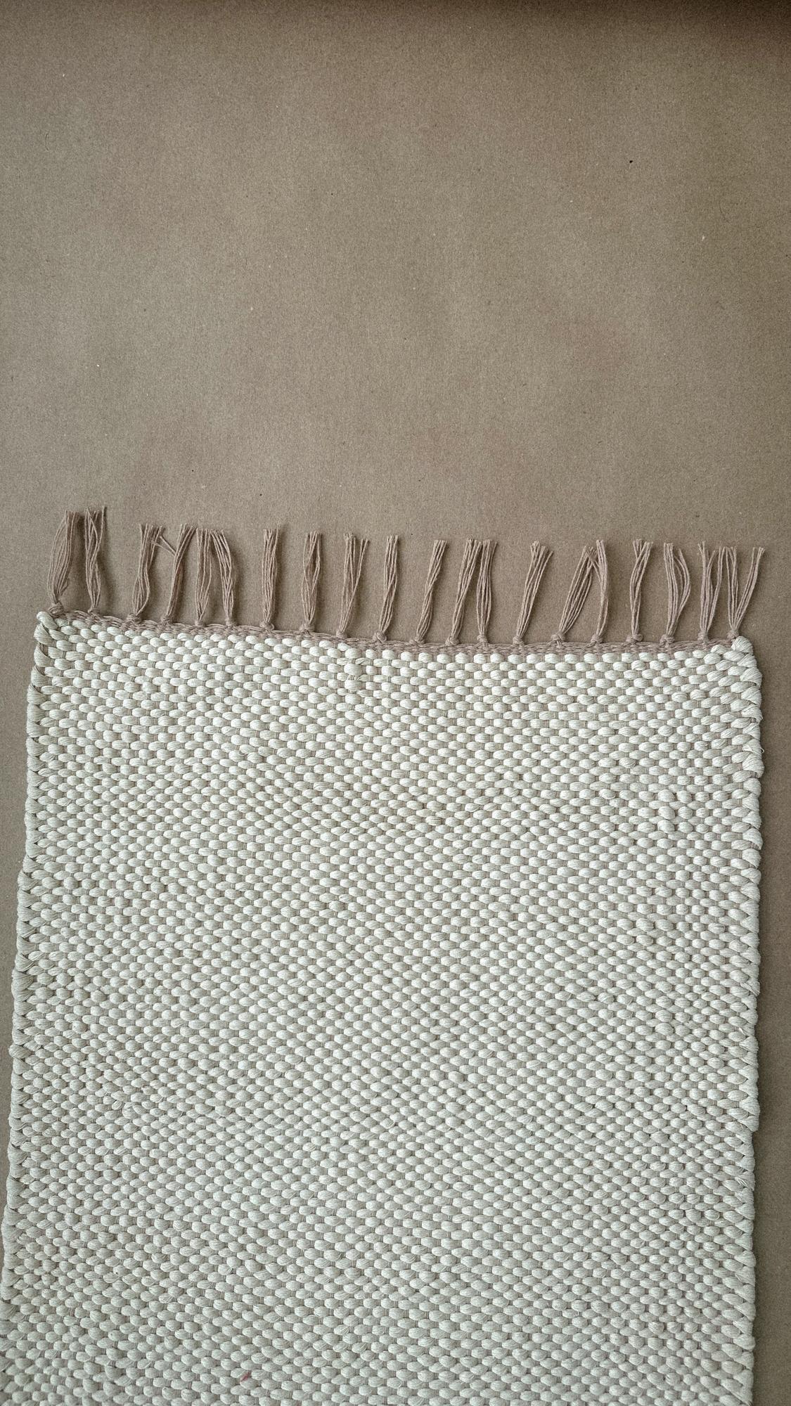 Тканый ковер «Молоко», 60*40см