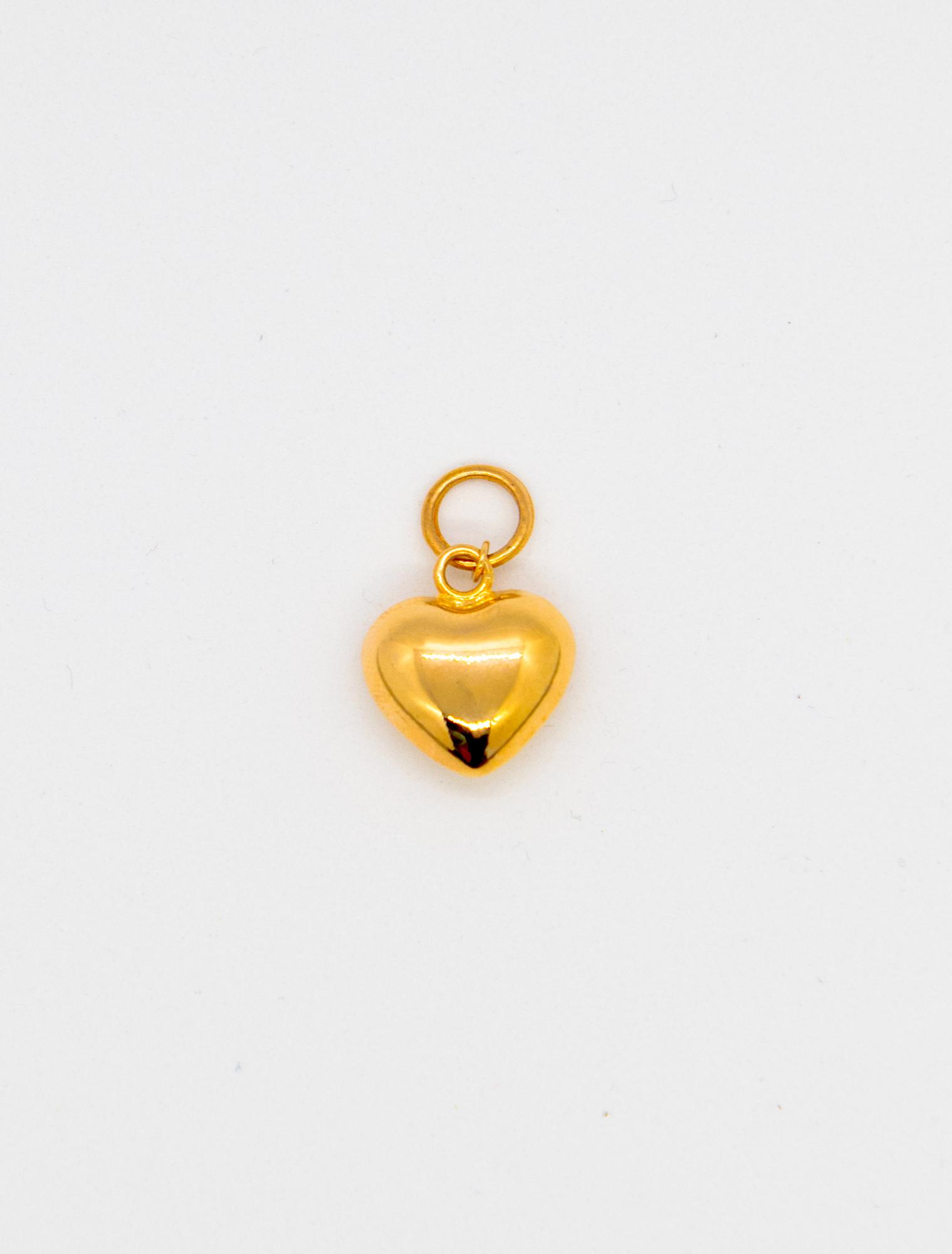Подвеска Сердце, gold/silver