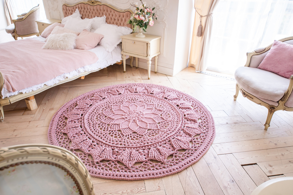 Видео мастер-класс "Ковер LaceLina (Лина)"