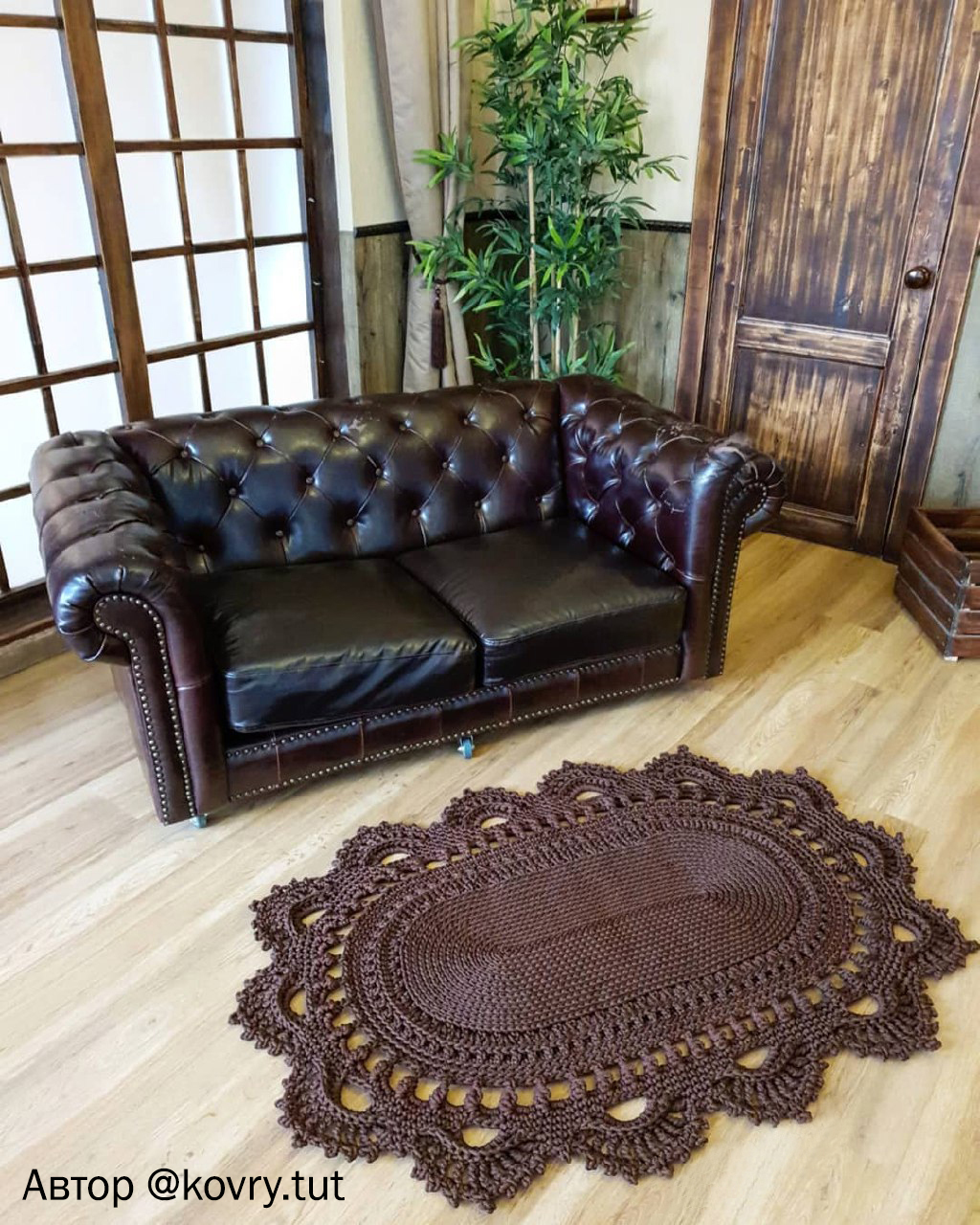 Видео мастер-класс "Ковер LaceСameo (Камея)"