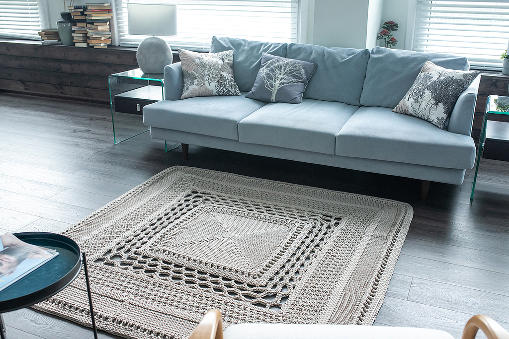 Видео мастер-класс "Ковер LaceChicago (Чикаго)"