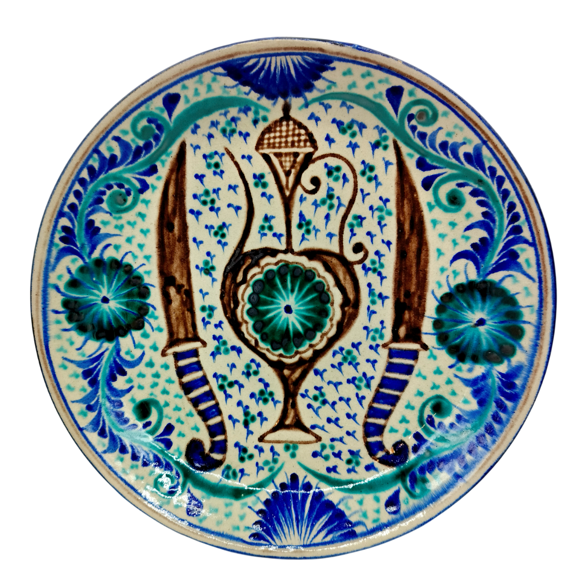 Элитная риштанская керамика ручной работы — авторский ляган как статусный подарок и арт-объект