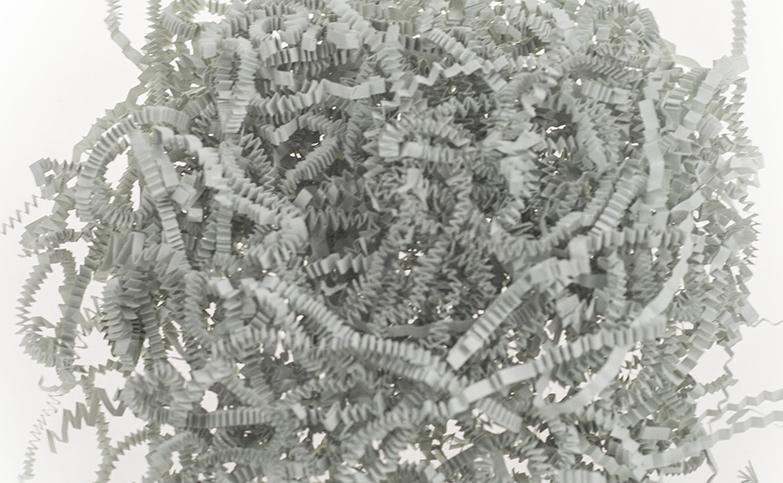 Бумажный наполнитель Серый