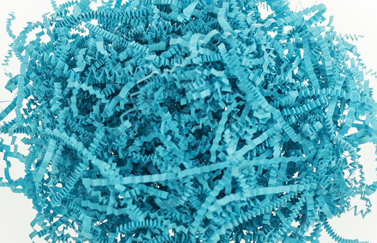 Бумажный наполнитель Светло-синий