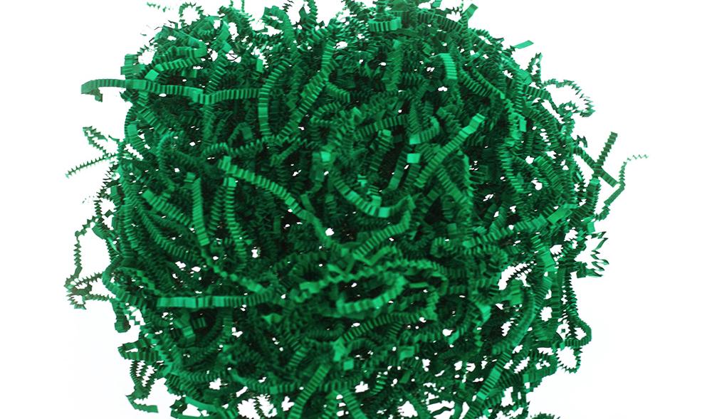 Бумажный наполнитель Изумруд