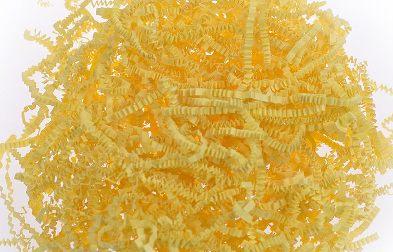 Бумажный наполнитель Канареечно-желтый