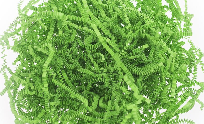 Бумажный наполнитель Ярко-зеленый